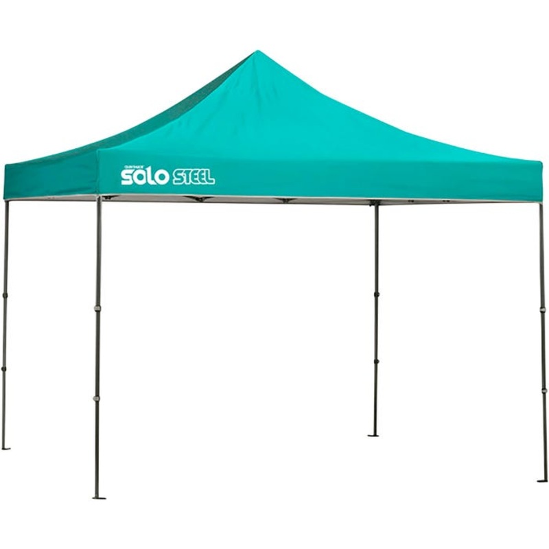 Quik Shade Solo Steel 100 Straight Leg Canopy, 10 x 10 Feet, Turquoise