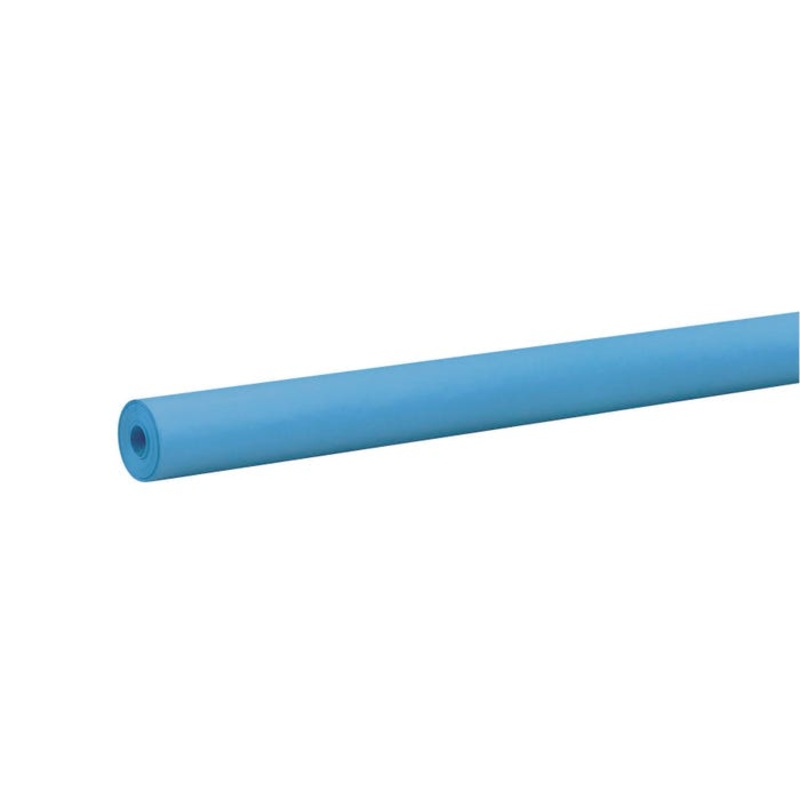 Rainbow Kraft Duo-Finish Kraft Paper Roll, 40 lb, 36 Inches x 100 Feet, Brite Blue