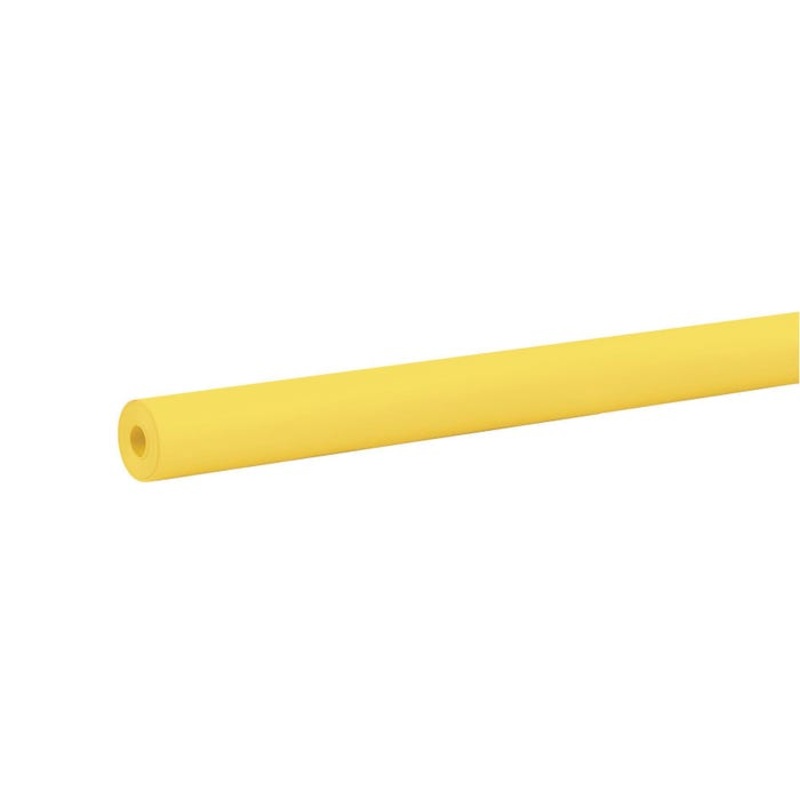 Rainbow Kraft Duo-Finish Kraft Paper Roll, 40 lb, 36 Inches x 100 Feet, Yellow