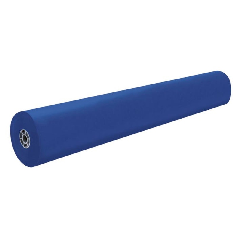 Rainbow Kraft Duo-Finish Kraft Paper Roll, 40 lb, 36 Inches x 1000 Feet, Dark Blue