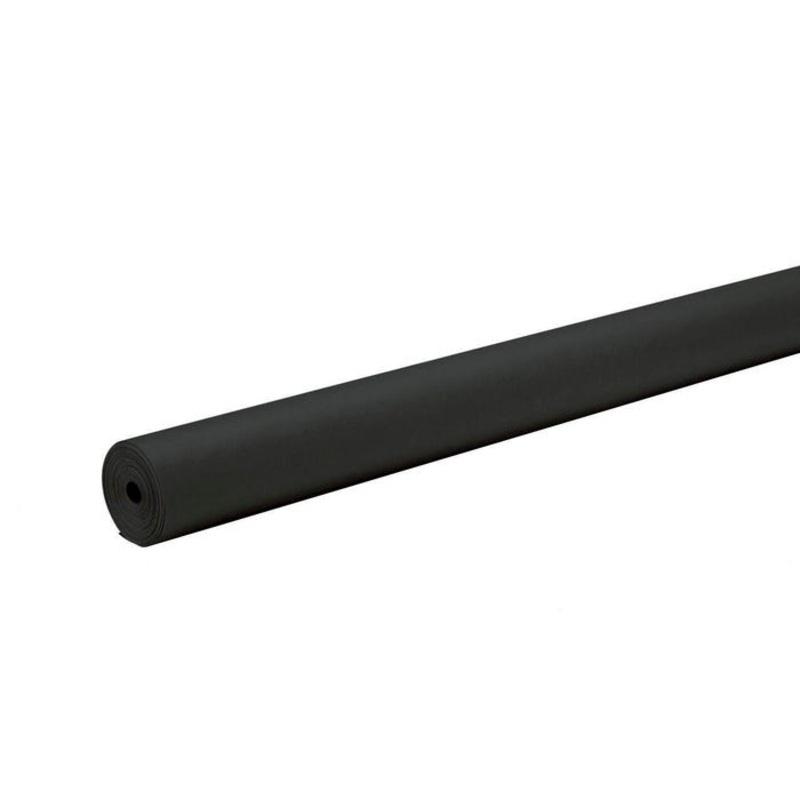 Rainbow Kraft Duo-Finish Kraft Paper Roll, 40 lb,48 Inches x 200 Feet, Black