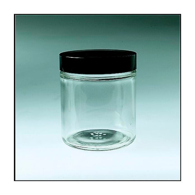 Qorpak Specimen Jars, 4 Ounces, Glass, Pack of 24