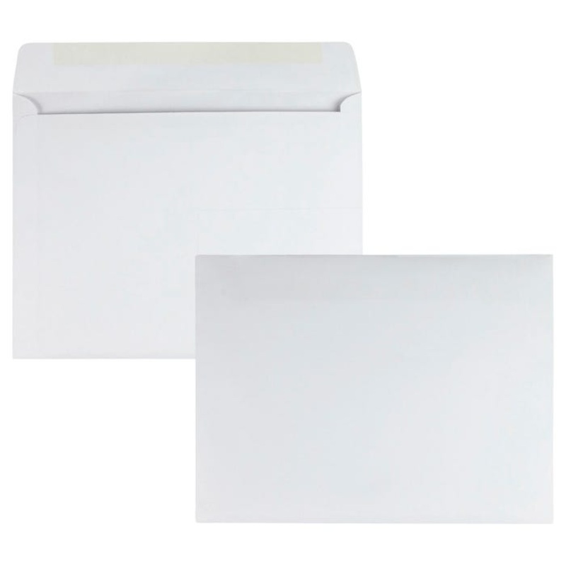 Quality Park Booklet Envelopes, 10 x 13 Inches, White, Box of 100