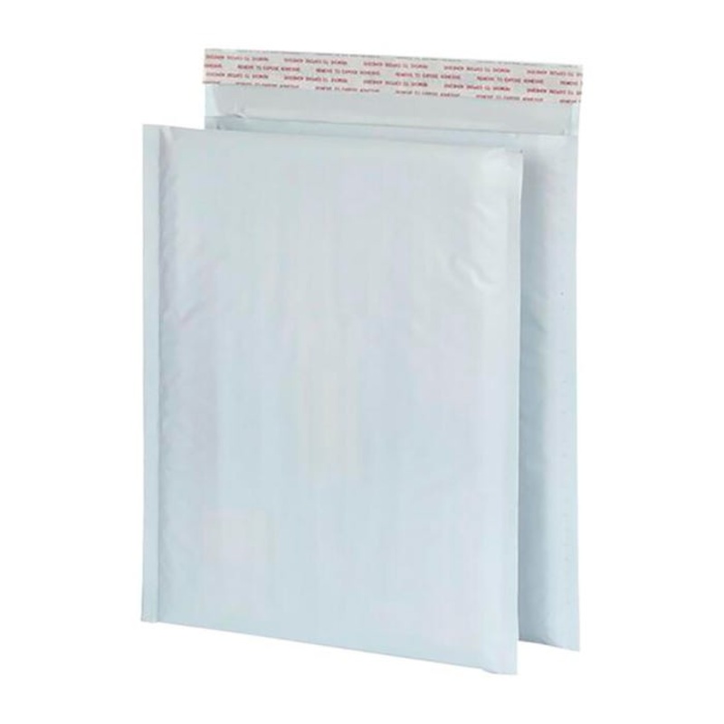 Quality Park White Poly Envelope, 8-1/2 x 11 Inches, Box of 25