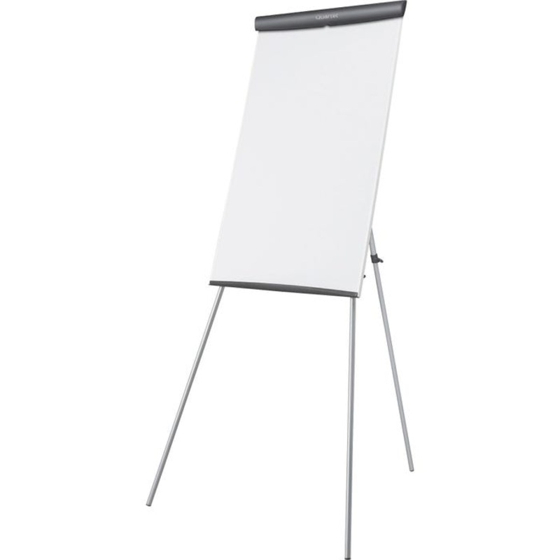 Quartet Dry-erase/Flip-chart Presentation Easel, 51 to 74-3/4 x 24 Inches, Gray Frame