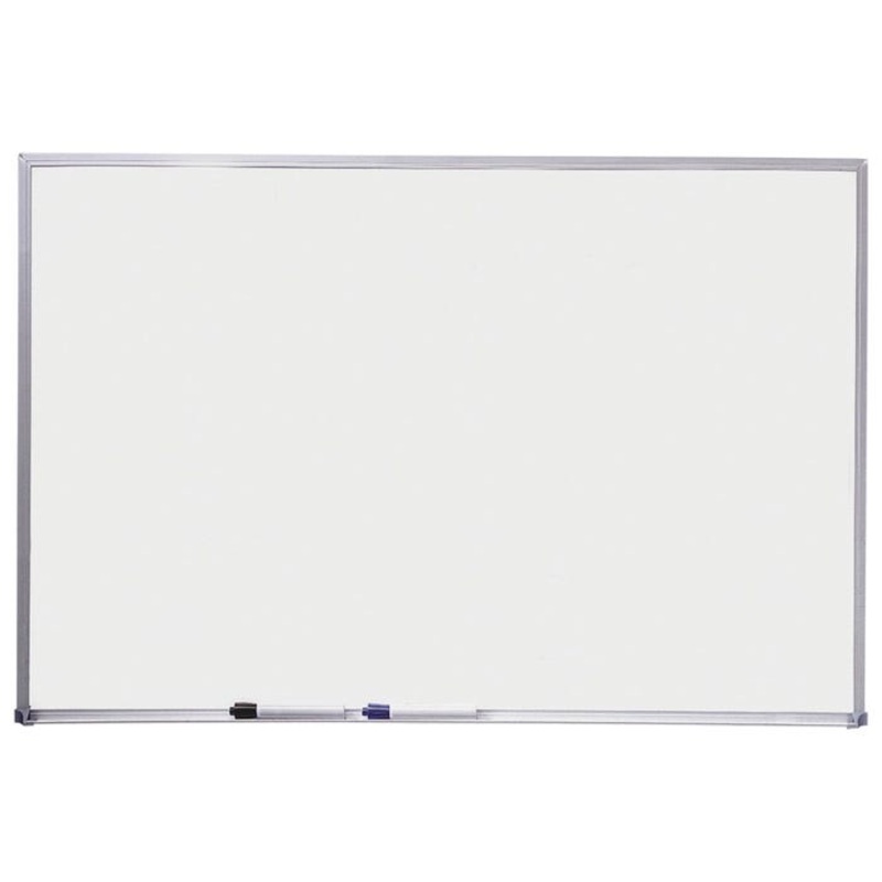 Quartet DuraMax Porcelain Magnetic Whiteboard – Dry-Erase Board, White PorcelaInches, 72 x 48 Inches, Aluminum Frame