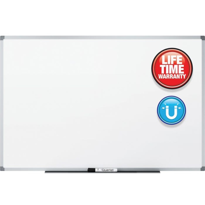 Quartet Standard DuraMax Magnetic Whiteboard, 72 x 48 Inches, White
