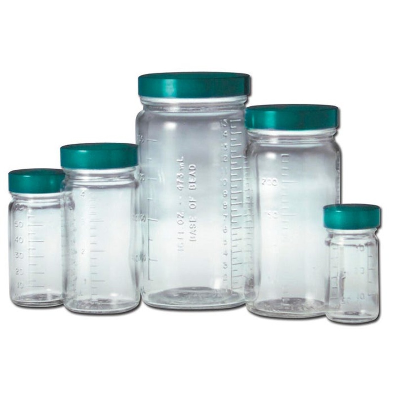 Wide Mouth Storage Bottles, 16 oz.