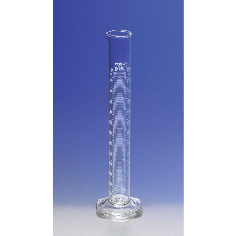 Pyrex Borosilicate Double Graduated Cylinder – 500 x 5.0 mL