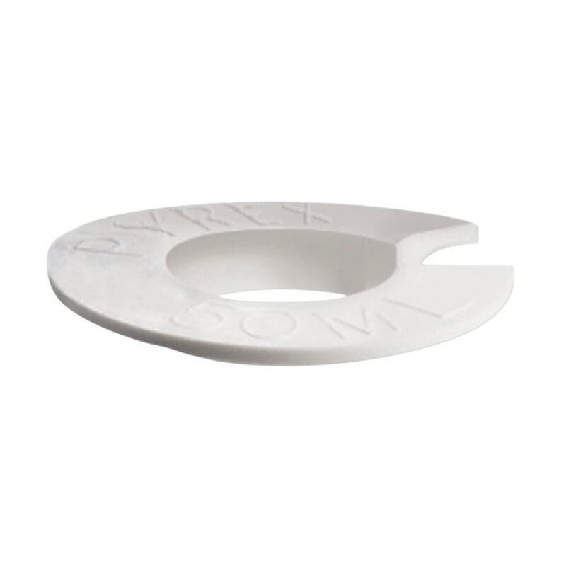 Pyrex Cylinder Bumper Guard for 500 ml Cylinder, Polyethylene, White