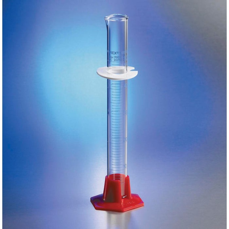 Pyrex Vista Plastic Base Graduated Cylinders – 100 mL – Pack of 12