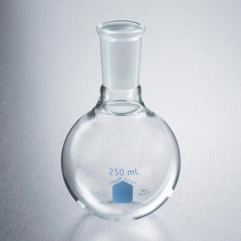 Pyrex Vista Round Bottom Boiling Flask – 250 mL