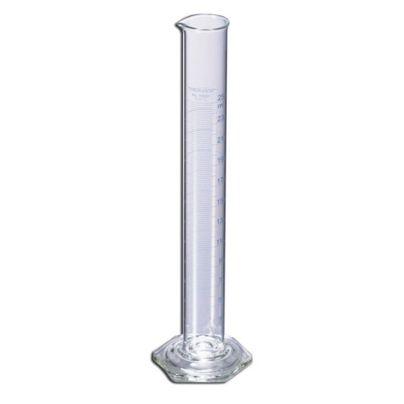 Pyrex Vista TC Graduated Cylinder, 100 mL, Pack of 12