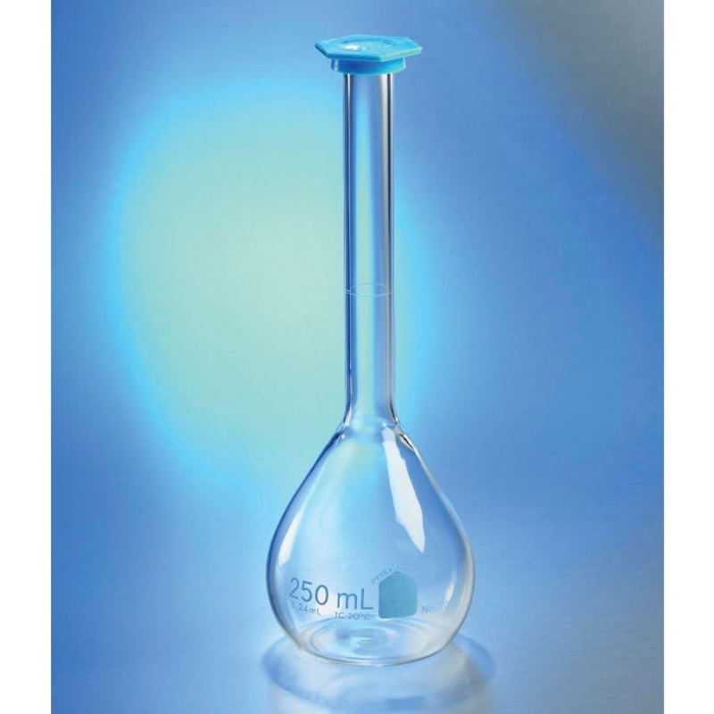 Pyrex Vista Volumetric Flask with Snap-Cap – 1000 mL