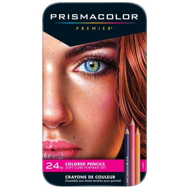 Prismacolor Premier Colored Pencil Sets, Portrait Colors, Set of 24