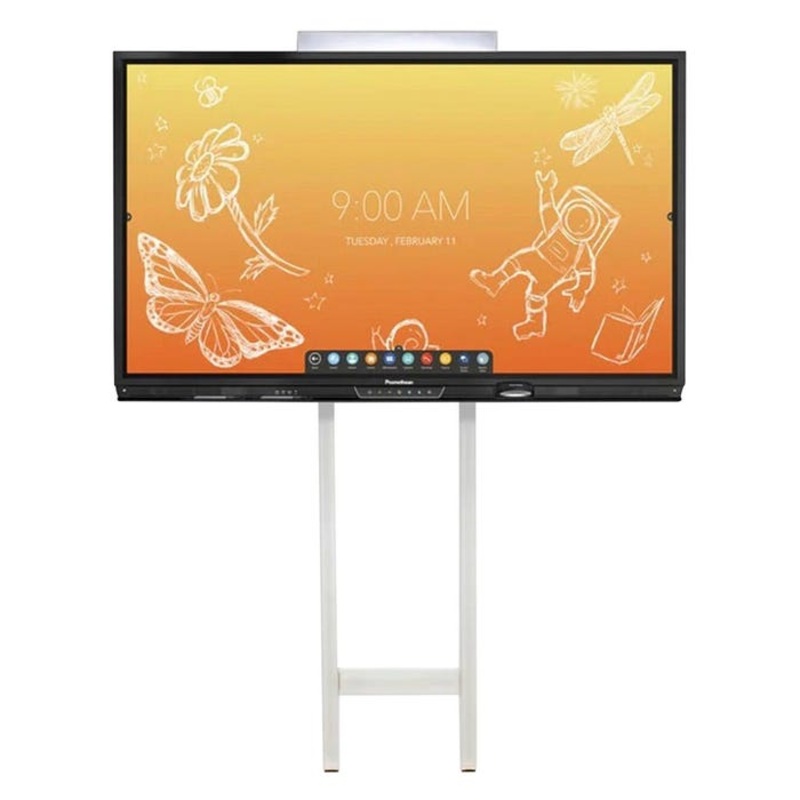 Promethean Adjustable Wall Mount System with Floor Support for use with ActivPanel V5