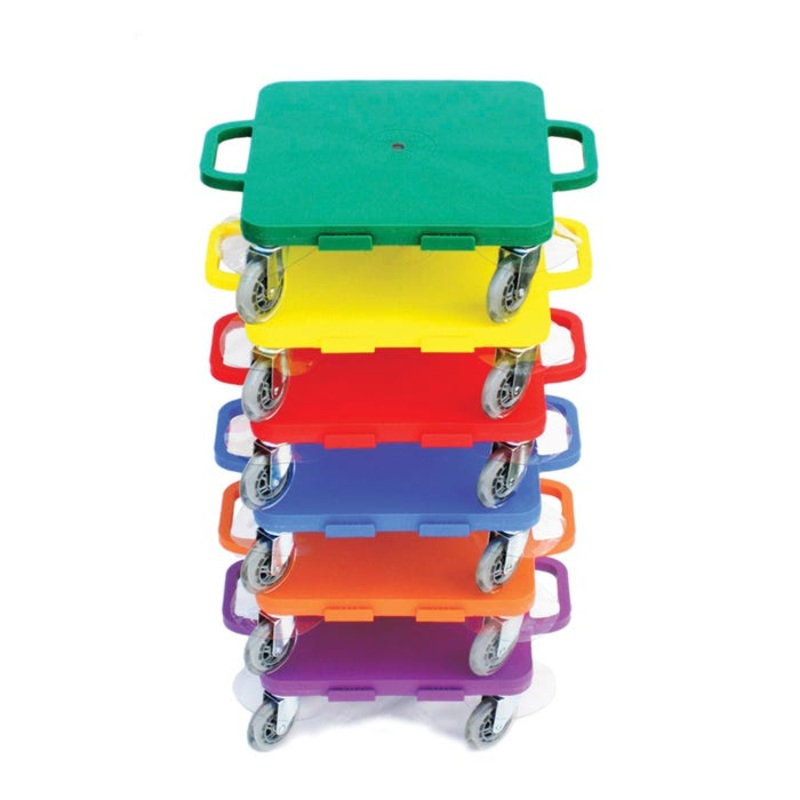Pull-Buoy In-Line Wheel Turbo Scooters, 12 Inches, Set of 6