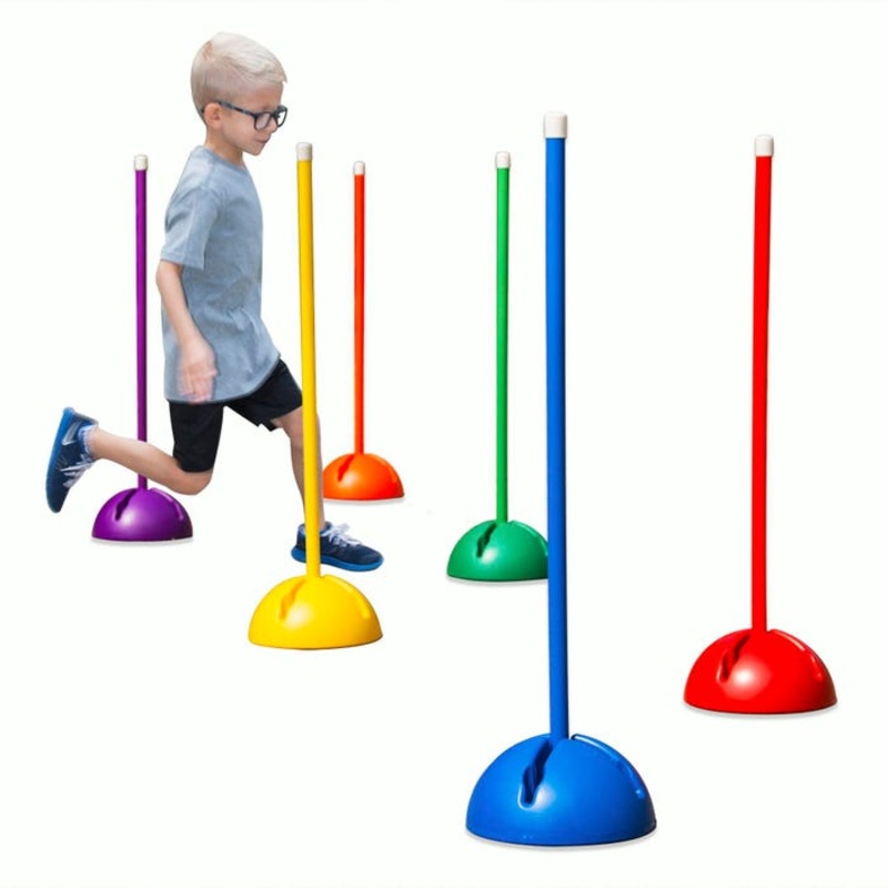 Pull-Buoy Wand Posts Only, 3-1/2 Feet Long, Set of 6
