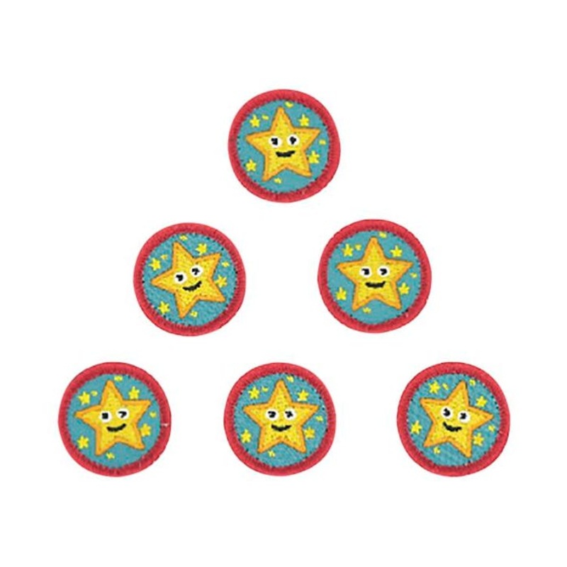 PunkinFutz PunkinStars Reward Patches, Set of 6