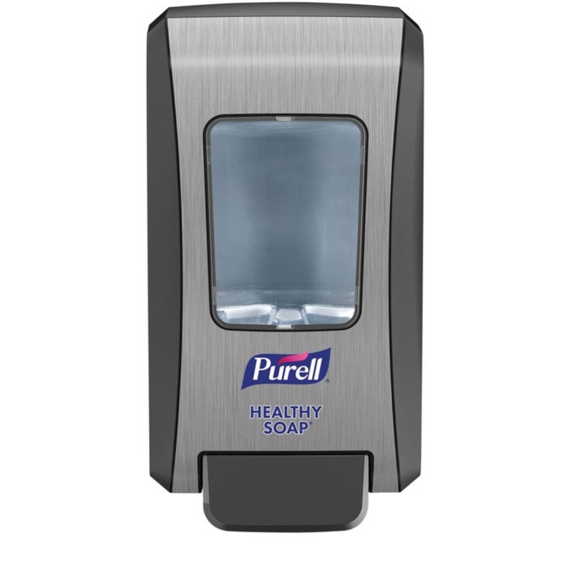 Purell FMX-20 Hand Soap Dispenser, Push Style, 2000 mL, Graphite