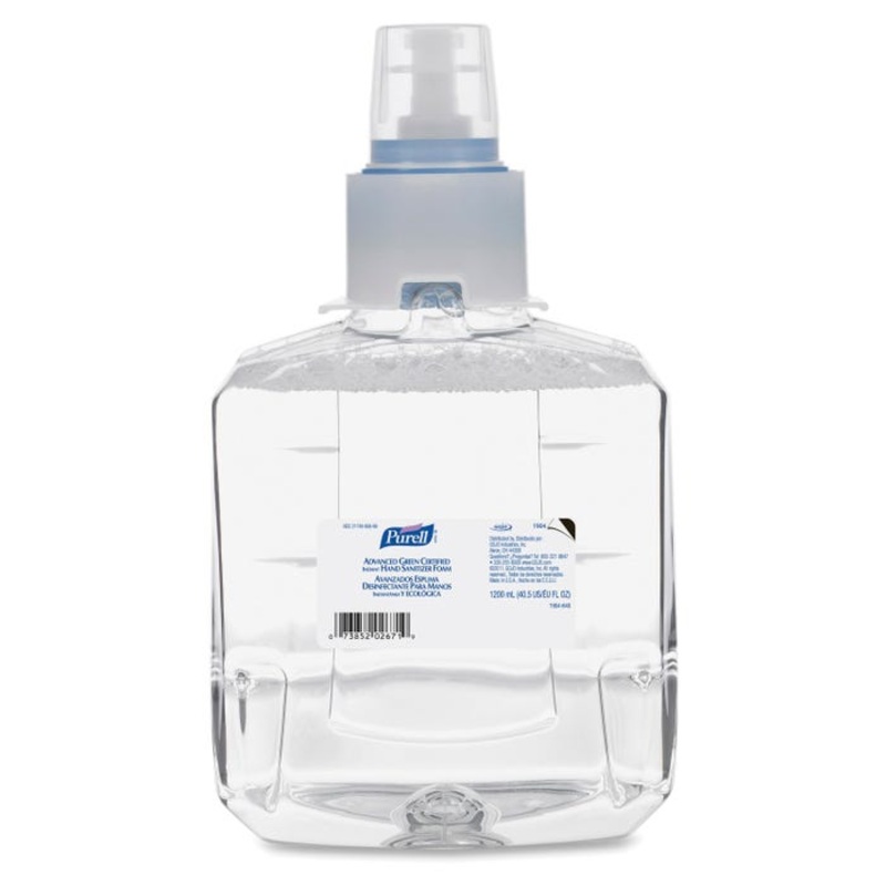Purell LTX-12 Foam Hand Sanitizer Refill, 1200 mL, Fragrance Free