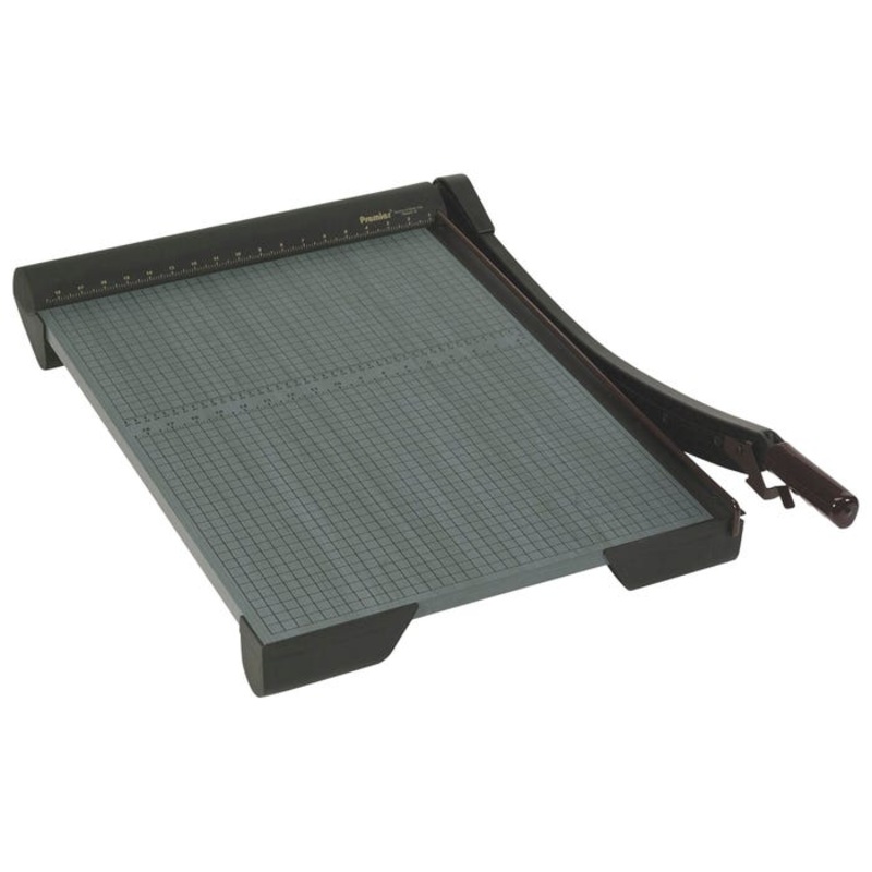 Premier W18 Green Board Wood Series Guillotine Trimmer, 18 Inch