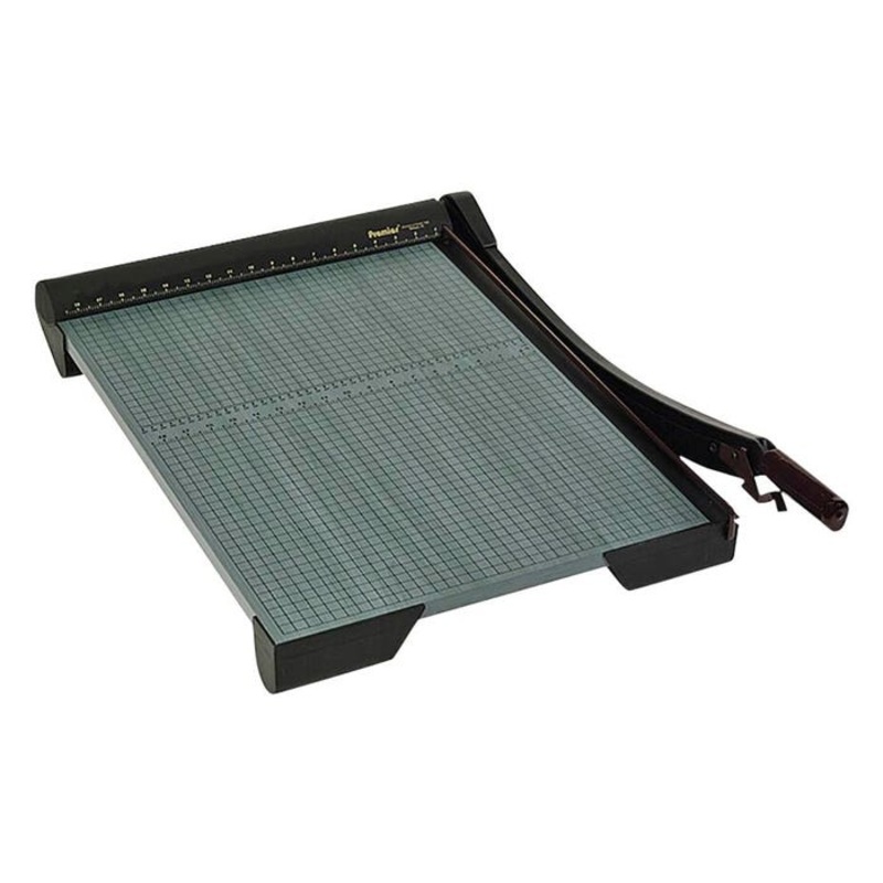 Premier W36 Green Board Wood Series Guillotine Trimmer, 36 Inches