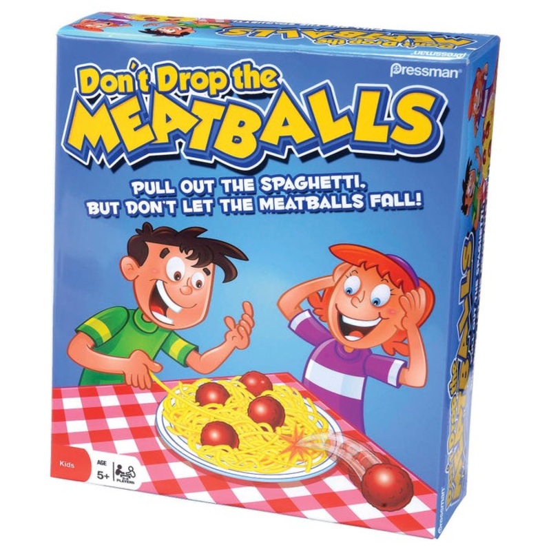 Pressman Don't Drop the Meatballs Game, Ages 5 and Up