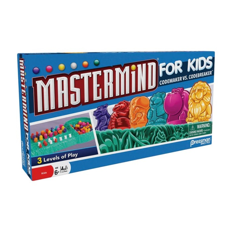 Pressman Mastermind for Kids Board Game, Ages 6 and Up