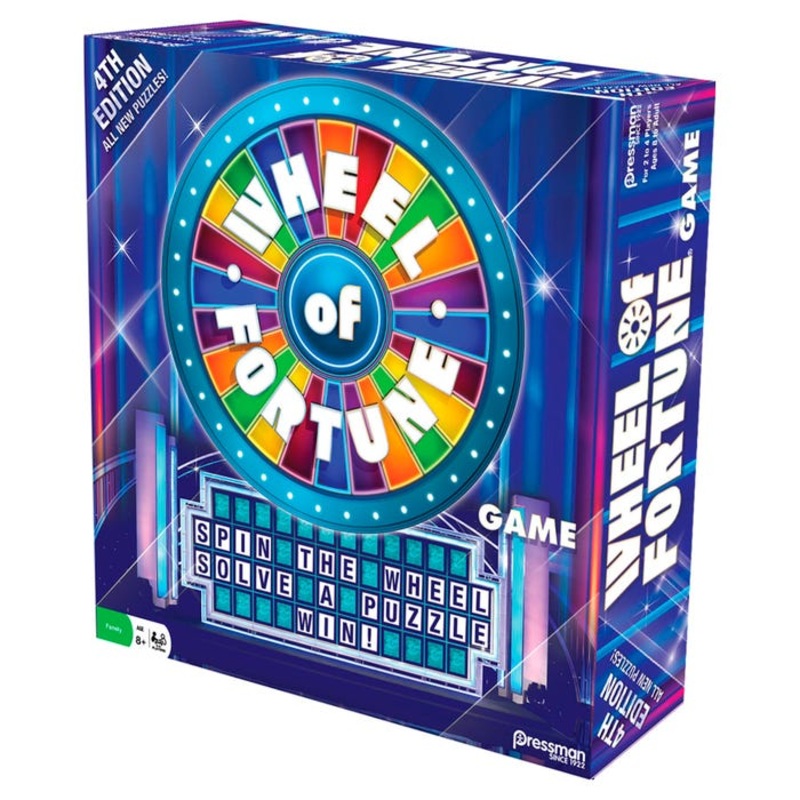 Pressman Toy Wheel of Fortune Game