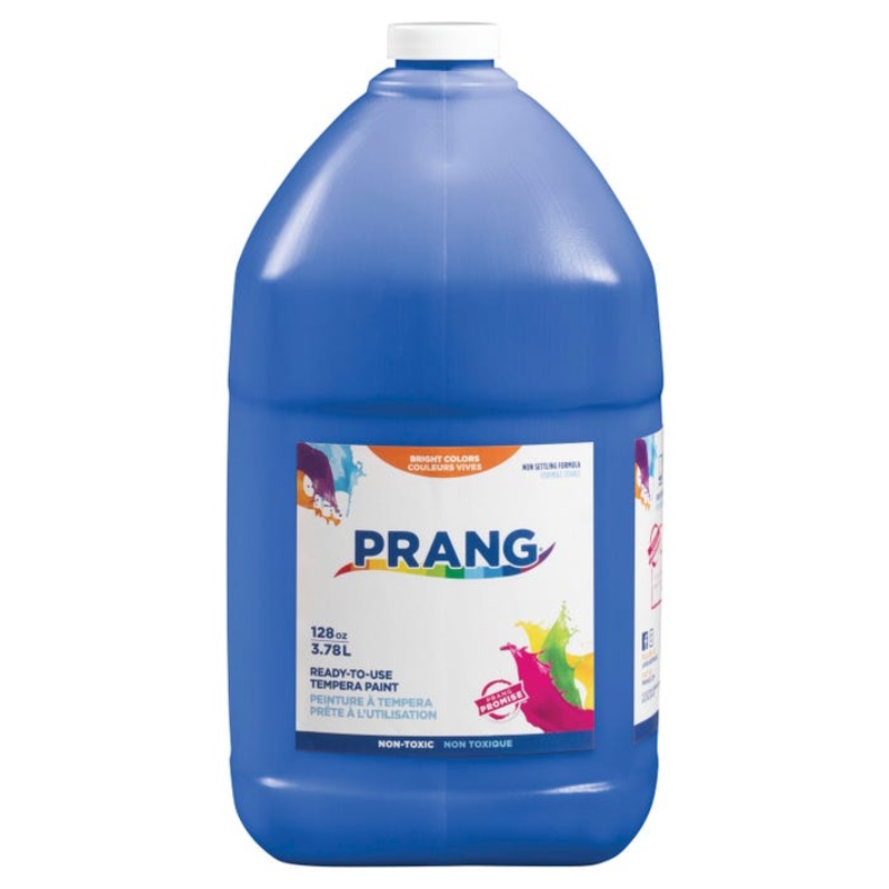 Prang Ready-to-Use Tempera Paint, Gallon, Blue