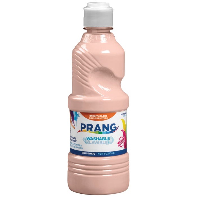 Prang Ready-to-Use Washable Tempera Paint, Pint, Peach