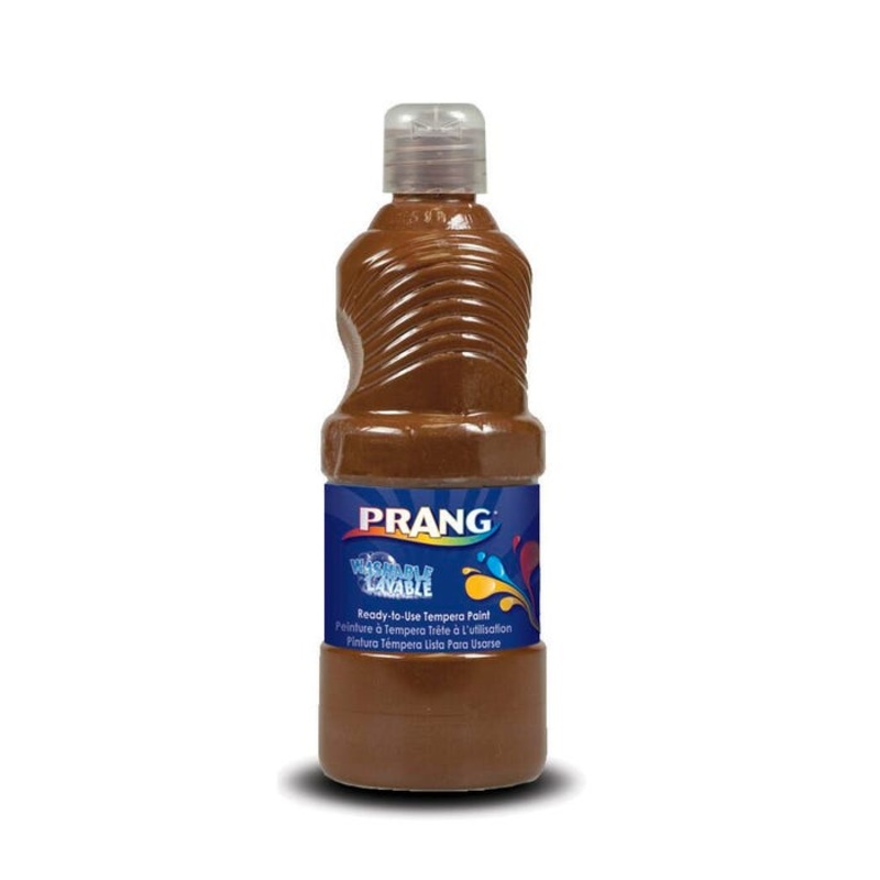 Prang Ready-to-Use Washable Tempera Paint, Quart, Brown
