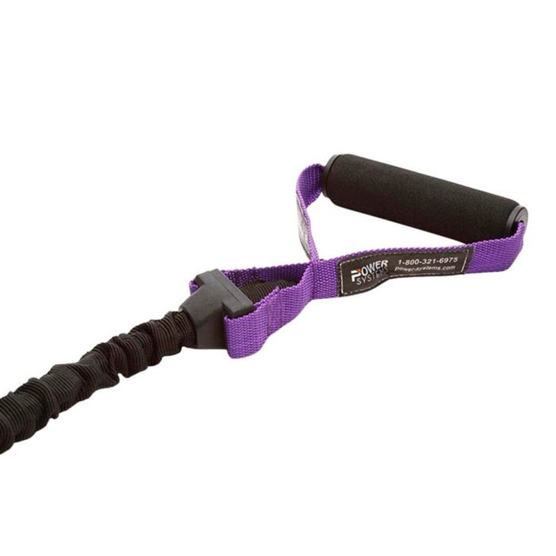 Power Systems Covered Resistance Tube, Extra Heavy, 48 Inches, Resistance Range 18 to 71 Pounds