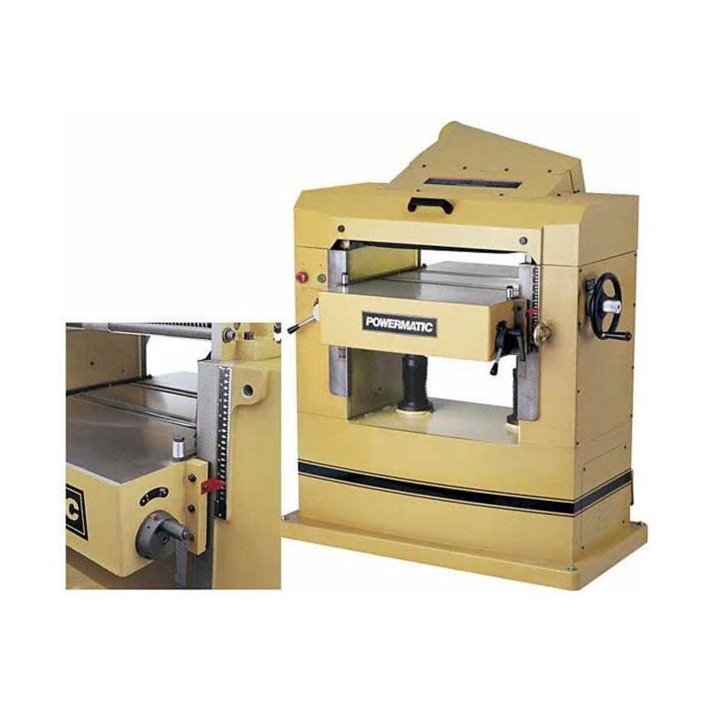 Woodworker's Powermatic 201 Planer, 22 in, 7-1/2 HP, 1 PH, 230 V