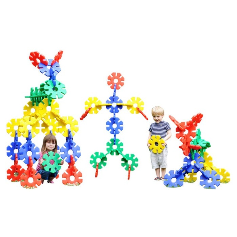 Polydron Giant Octoplay Building Manipulatives, Set of 80