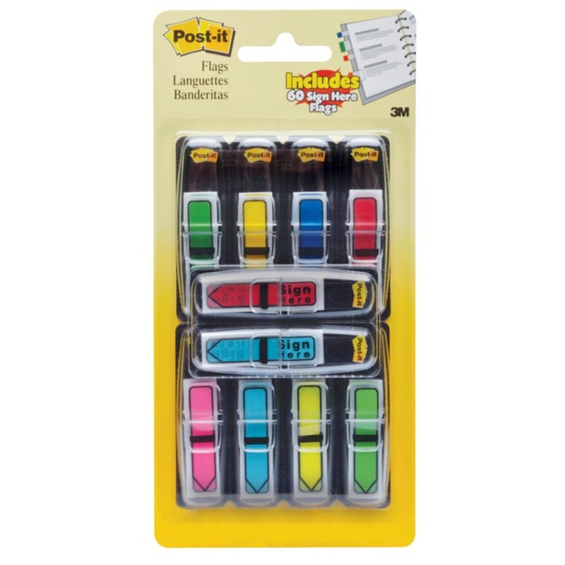 Post-it Arrow and Sign Here Flags Value Pack