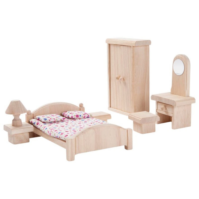 Plantoys Classic Furniture Bedroom Set