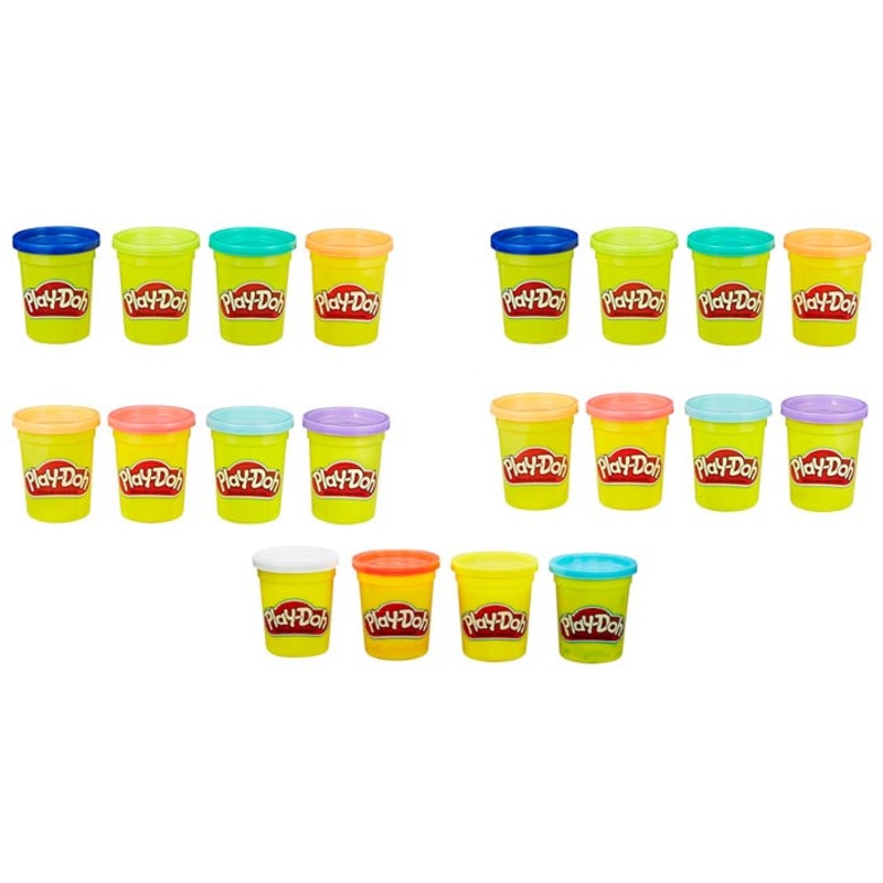 Play-Doh Modeling Dough, Assorted Colors, 4 Ounces, Set of 20